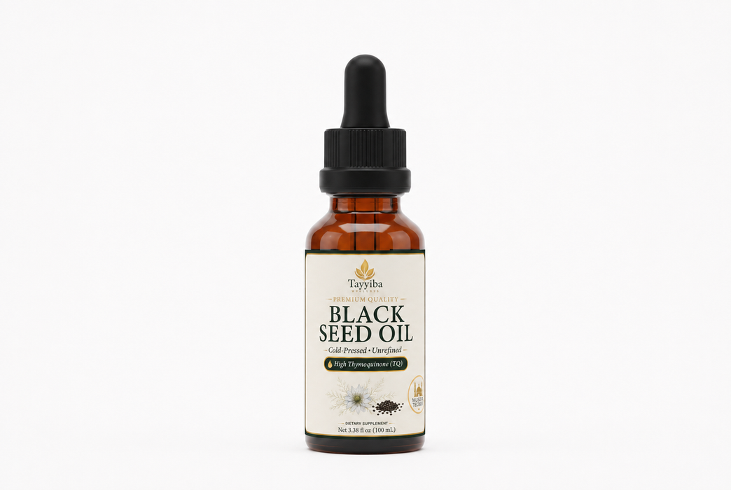 Pure Cold-Pressed Black Seed Oil (Nigella Sativa)
