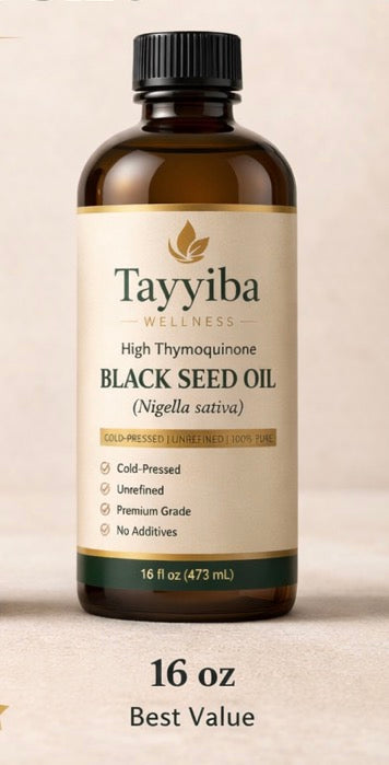 Tayyiba Wellness Balck Seed OIl - 16 oz